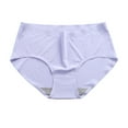 thumbnail image 2 of SHTXOZHI Seamless Underwear for Women Low Waisted Breathable Briefs No Show Invisible Panties, 2 of 3