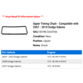 thumbnail image 2 of Upper Timing Chain - Compatible with 2007 - 2010 Dodge Dakota 2008 2009, 2 of 2