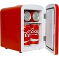 CocaCola Classic Coke Bottle 4L Mini Fridge w/ 12V DC and 110V AC