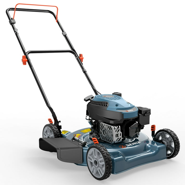 SENIX Gas Lawn Mower,20in Cutting Blade / 21in Cutting Deck