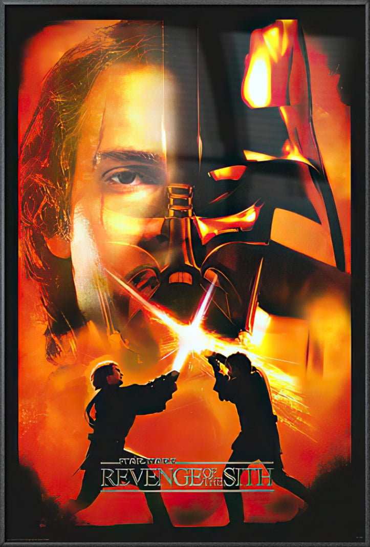 Darth Vader / Yoda STAR WARS EPISODE III Set-of-7 Movie Postcards 