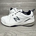 thumbnail image 1 of New Balance Mens Size 13 D - 608 V5 White Casual Shoes Sneakers MX608WN5, 1 of 6