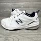 thumbnail image 1 of New Balance Mens Size 13 D - 608 V5 White Casual Shoes Sneakers MX608WN5, 1 of 6