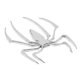 thumbnail image 4 of Etiqueta engomada de la etiqueta engomada de la insignia del emblema de la forma del metal de la araña del oro 3D para el motor del carro del coche Plata Sunnimix Etiqueta engomada del coche de la motocicleta, 4 of 7