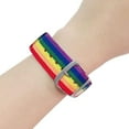 thumbnail image 3 of Pulsera del orgullo Pulsera LGBT arcoíris Pulsera ajustable del orgullo gay Pulsera de la amistad para lesbianas y bisexuales, 3 of 7