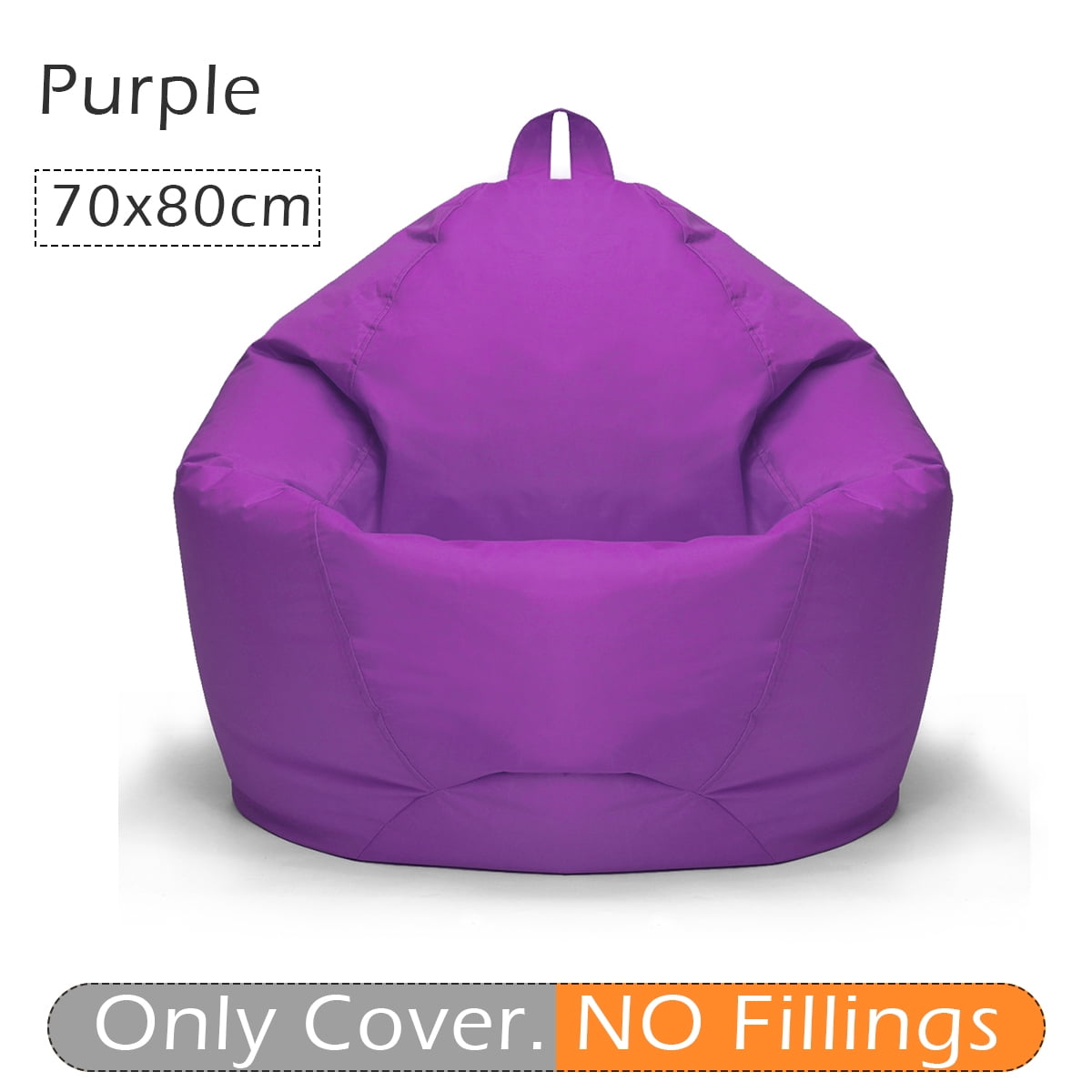 7 Colors Kids Bean Bag Cover Indoor/Outdoor Beanbag Garden Waterproof
