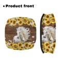 thumbnail image 2 of HELLHERO White Horse Sunflower Back Cover Walker Seat Cover with Non-Slip Cover Easy Fit Walker Protection for Elder, 2 of 7