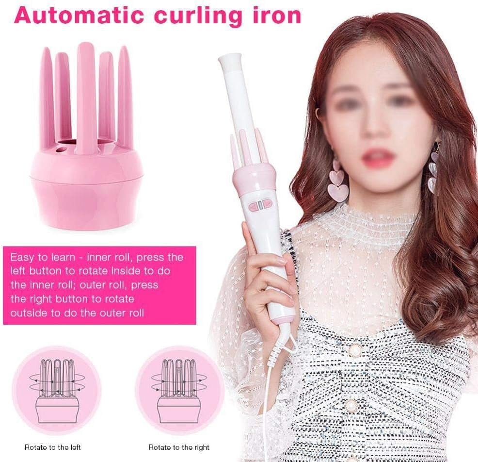 360 Rotating Automatic Ceramics Hair Curler Curling Hair Stick Constant Temperature Curling Iron Anti-Scalding Hairpin Tool