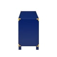thumbnail image 5 of Navy MDF Media Stand with Campaign Design Conceal Clutter and Keep Media Players Accessible, 5 of 6