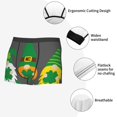 thumbnail image 6 of Kll Spring St Patrick’s Day Irish Gnomes Men'S Cotton Boxer Briefs Underwear-Xx-Large, 6 of 9