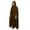 Brown, variant on SAWOBUUN Adult Renaissance Medieval Hooded Cloak Winter Warm Long Cape with Arm Holes for Halloween Party