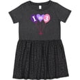 thumbnail image 3 of Inktastic 3rd Birthday Balloons 3 Year Old Girls Toddler Dress, 3 of 5