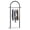 black, variant on Freestanding Clothing Rack with Marble Base, Gold Garment Rack for Hanging Clothes, Heavy Duty Metal Clothes Rack for Bedroom, Closet, Entryway, Small Space Coat Rack Stand