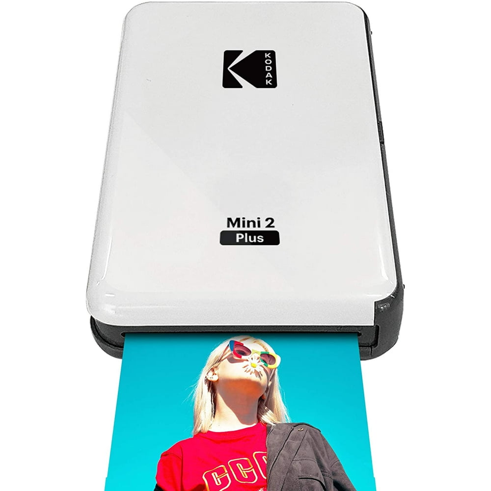 Kodak Mini 3 3x3” Portable Wireless HD Photo Printer with 4PASS Tech (White)