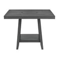 thumbnail image 6 of Picket House Furnishings Hester Square Counter Table with Lazy Susan in Gray, 6 of 11