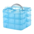 thumbnail image 3 of Caja Organizadora De Cuentas De Joyería Transparente De Plástico Caja Contenedora De Almacenamiento Herramienta Artesanal Ahorro De Espacio Vogacara HA024298-01, 3 of 5