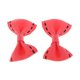 thumbnail image 3 of 50 Uds cinta de satén lazos manualidades decoración de fiesta decoración artificial tarjeta de boda álbum de recortes regalo de  2 橙 Baoblaze Arcos de cinta hechos a mano, 3 of 7