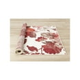 thumbnail image 4 of Alpine Rug Co. Florence Collection Cream/Red Vintage Floral Pattern Area Rug - 5'3" x 7'4", 4 of 10