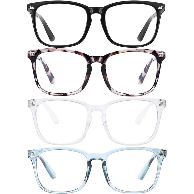 EcoNesxp ame nerd glasses anti blue light glasses square nerd glasses ame anti blue light computing anti blue light glasses