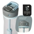 thumbnail image 4 of Contigo Wells Plastic Filter Water Bottle with AUTOSPOUT Straw Lid 24 fluid oz, Salt White, 4 of 7