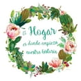 thumbnail image 2 of Robinson, Carol 15x15 Gold Ornate Wood Framed with Double Matting Museum Art Print Titled - Hogar Historia, 2 of 4