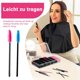 thumbnail image 5 of 100 cepillos desechables para pestañas, varitas de rímel, cepillo para pestañas, carretes para extensiones de pestañas, carrete para cejas, sombra de ojos, kit de suministros de maquillaje,, 5 of 5