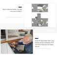 thumbnail image 4 of OUNONA 1Pc Stainless Steel Door Latch with 90 Degree Design for Indoor and Outdoor Security, 4 of 5