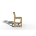 thumbnail image 3 of Perrin Teak Outdoor Counter Height Stool Taupe, 3 of 5