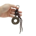 thumbnail image 4 of Unique Bargains 1 Pc Stylish Doughnut Handbag Charm Bag Accessories Brown, 4 of 5