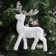 thumbnail image 5 of Adornos de ciervo para árbol de Navidad | Figuras de reno con purpurina para decoración navideña | Adornos colgantes en miniatura para fiestas, hogar, jardín y fotografía, 5 of 8