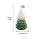 thumbnail image 3 of Xihbxyly Vela para Árbol de Navidad, Cera de Soja Vertida a Mano, Decoración Navideña, Ambiente Invernal Acogedor, Regalo Perfecto para Navidad, Hanukkah o Celebraciones Invernales, Tamaño 5,5 X 10 C, 3 of 5