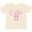 Natural, variant on Inktastic Cutie Pie Pink Boys or Girls Baby T-Shirt