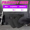 thumbnail image 2 of BESTSKY 2Pcs Knee Pads,Cushioning and Shock Absorption Knee Pads for Men Construction,Breathable Fiber Layer Knee Pads for Men,Black, 2 of 7
