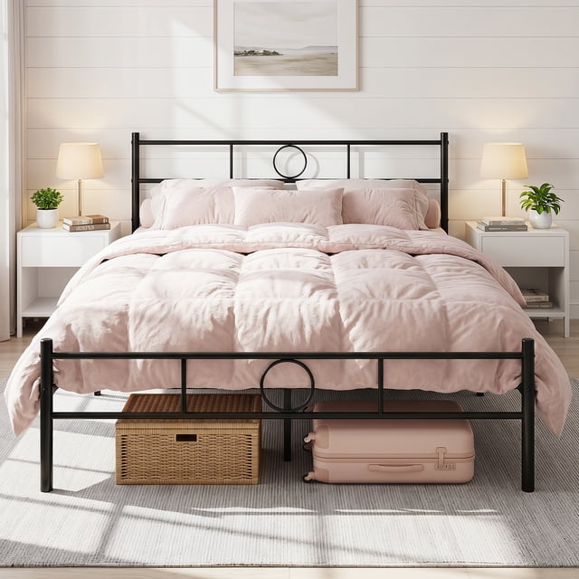Cama Plegable de Metal Queen FurnitureR 211CM