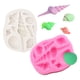 thumbnail image 1 of Molde de silicona para fondant con temática marina, concha marina, cola de sirena, herramientas para hornear hechas a mano, 1 of 7