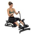 thumbnail image 2 of Lanos Hydraulic Adjustable Rowing Machine with LCD Screen for Home, 2 of 7