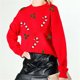 thumbnail image 3 of Nuevo suéter navideño de moda para mujer, jersey de manga larga con cuello redondo y estampado de bastón de caramelo Y2k, sudadera de punto, ropa de calle, 3 of 5