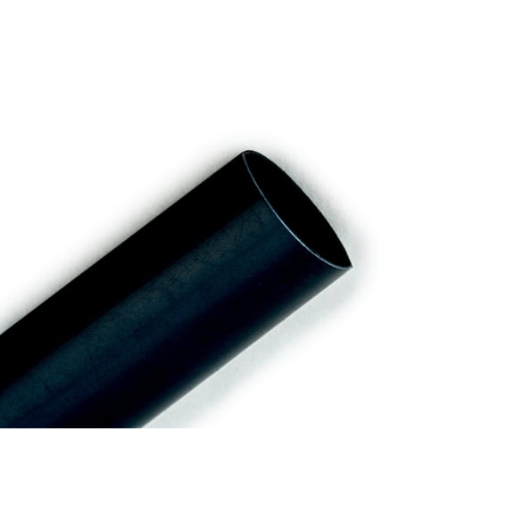 3M Heat Shrink Thin-Wall Tubing FP-301-1-Black-50', 50 ft Length per spool, 150 ft/case