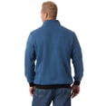 thumbnail image 4 of KingSize Men's Big & Tall Quarter Zip Fleece Sweater, 4 of 5