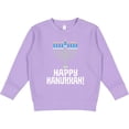 thumbnail image 2 of Inktastic Happy Hanukkah Menorah Toddler Sweatshirt, 2 of 4
