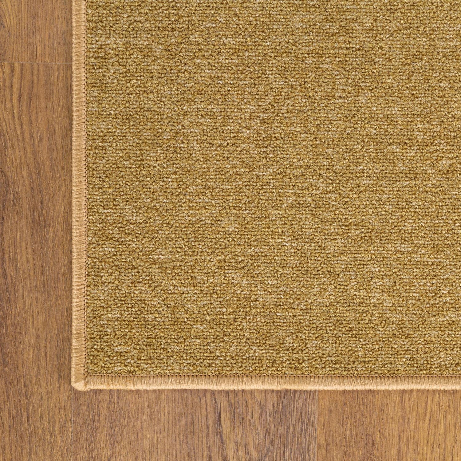 Tapis de couloir à motif de solide à sous-couche en caoutchouc de la collection Ottohome