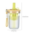 thumbnail image 2 of Portable Water Bottle with Built-in Filter, Ergonomic Non-Slip Handle, and Leak-Proof Lid - Ideal for Outdoor Sports and Travel, 2 of 7