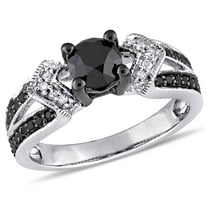 Everly Women's Diamond Sterling Silver Engagement Ring
