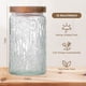 thumbnail image 2 of Tarros para almacenamiento de alimentos yoqelt 2 unidades de 1000 ml con tapa de madera de vidrio, 2 of 8