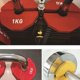 thumbnail image 5 of 1 Pieza de Discos Gimnasio Micro-Tipo, , Peso Fraccionario Goma, Fraccionario, Cambio Adicional, Amarillo, 0,5 Kg, 5 of 5