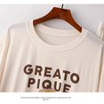 thumbnail image 2 of Lindo pijama de perro helado de verano para mujer, fino corto, manga corta, cuello redondo, ajuste holgado, traje para casa, ropa exterior, 2 of 5