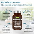thumbnail image 3 of Igennus High Potency Methylated Multivitamin for Women, Pure & Clean Ingredients, MTHFR Supplement with Active B-Vitamins, Vitamin K2 MK7, Gentle Iron,Sustained Released, Non-GMO & Halal, 180 Tablets, 3 of 9