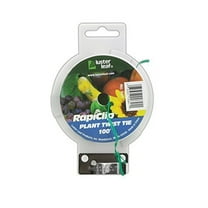 Rapiclip 100 Ft. Green Plastic Coated Galvanized Wire Twist Tie 841