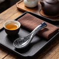 thumbnail image 6 of Ceramic Asian Soup Spoon,Japanese Retro Ceramics Soup Spoon,Long Handle Perfect Depth Spoon for Japanese Ramen Noodles,Chinese Dumpling,Pho,Miso,Wonton,Dishwasher Safe, 6 of 6