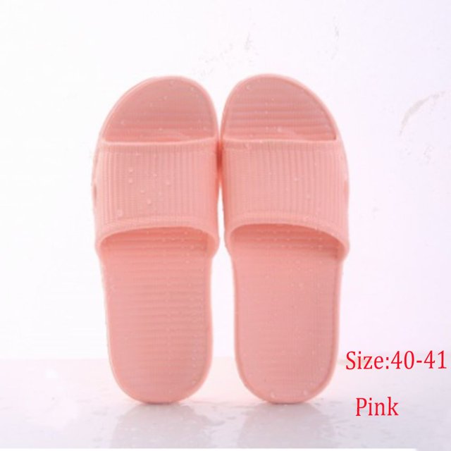 Zapatos cómodos de verano a rayas para mujer y hombre, sandalias de baño, chanclas